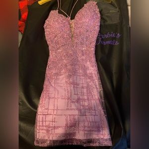 Lavender Hoco dress size 2 NOX Anabel